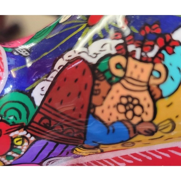 Tonala Mexican Pottery Purring Cat  Maracas Peasant Woman  Figurine Folkart - Picture 13 of 15